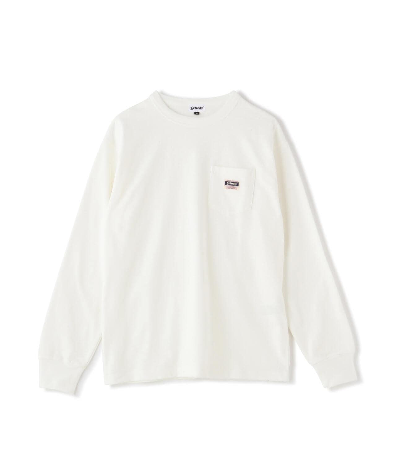 LS WORK LABEL POCKET/工裝標籤口袋 長袖 T恤