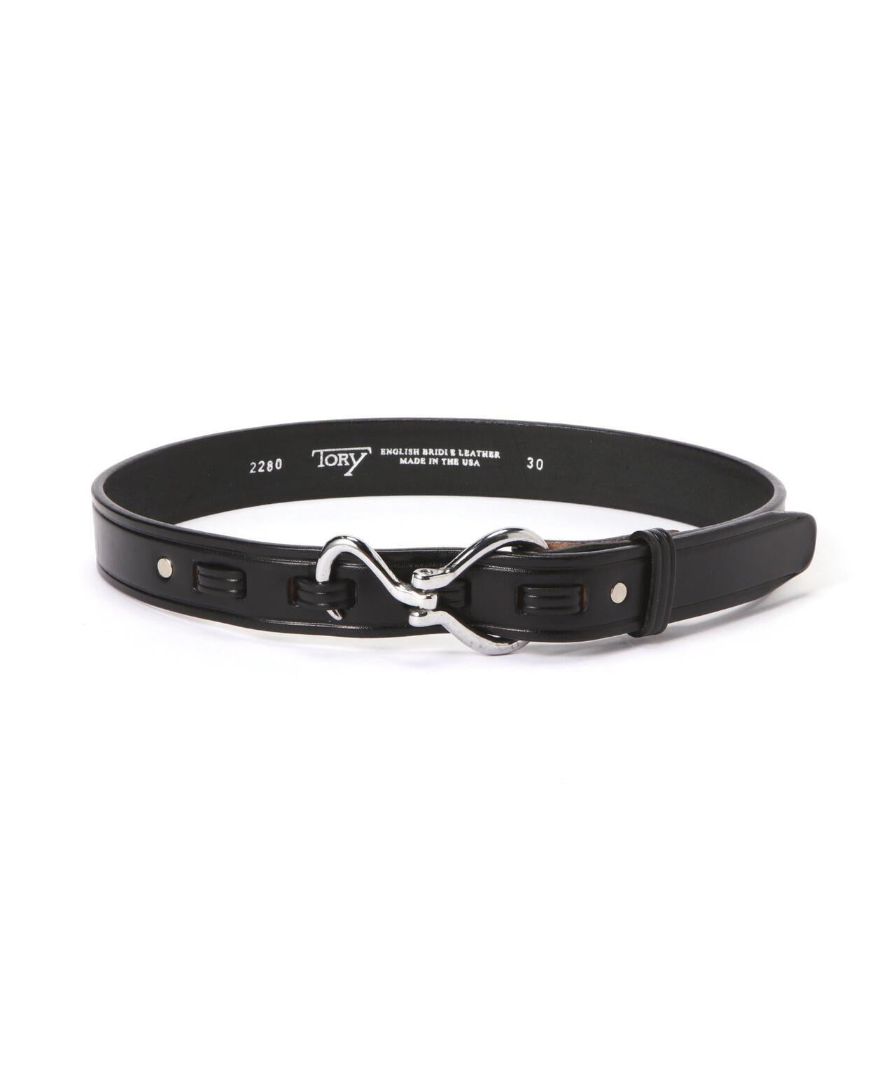 【TORY LEATHER/托里皮革】鎳制蹄鏟腰帶 1.25英寸