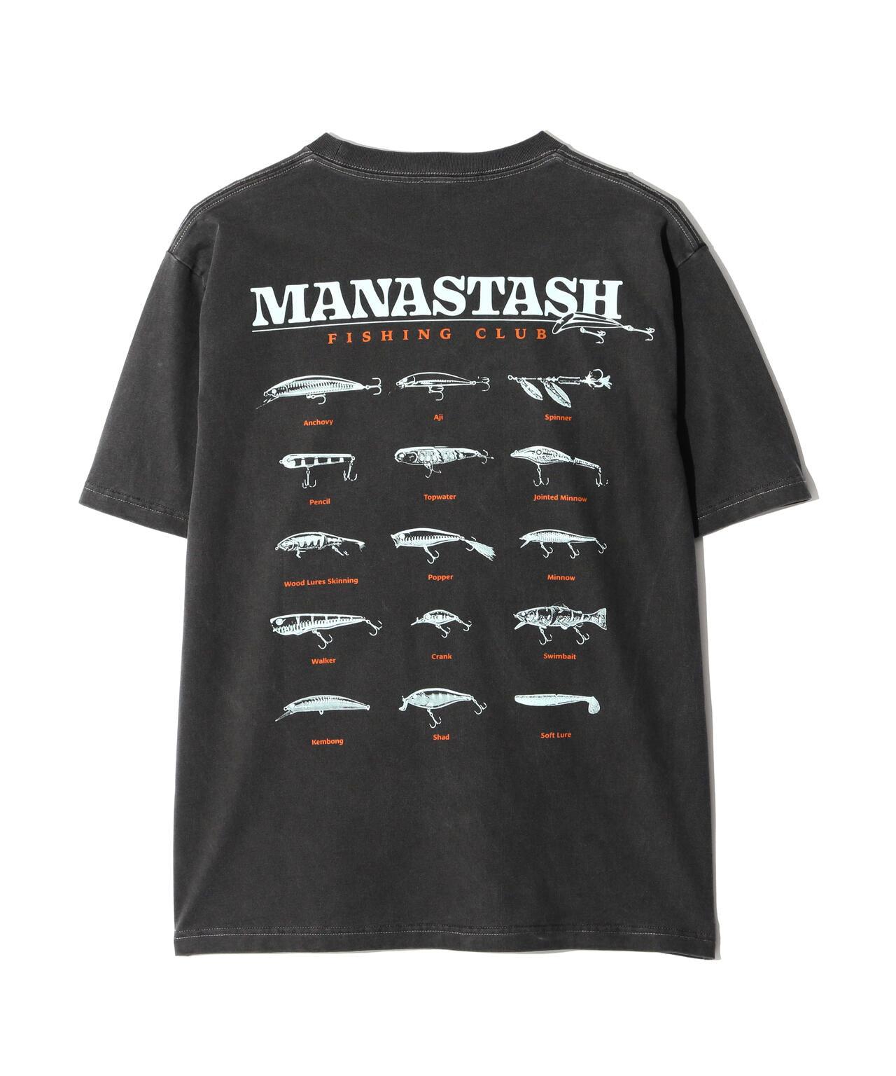 MANASTASH/熔岩礦石圖案T恤
