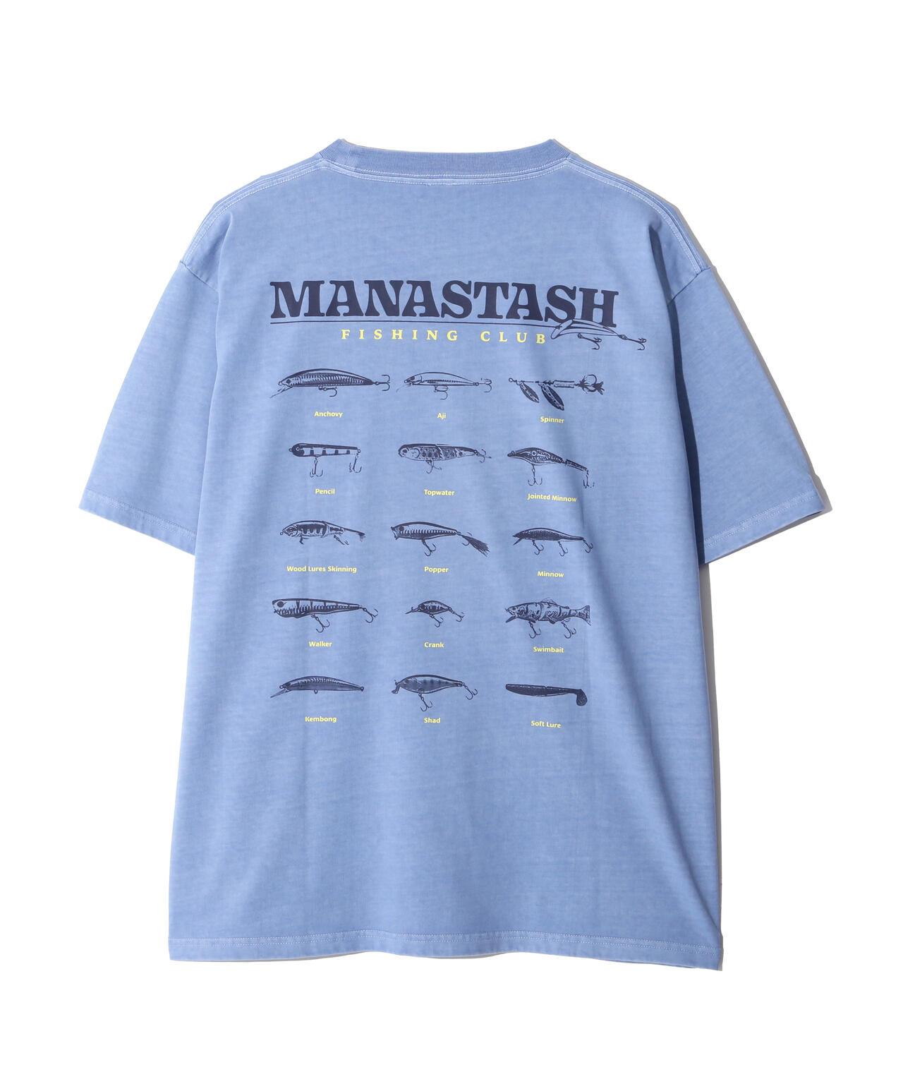 MANASTASH/熔岩礦石圖案T恤