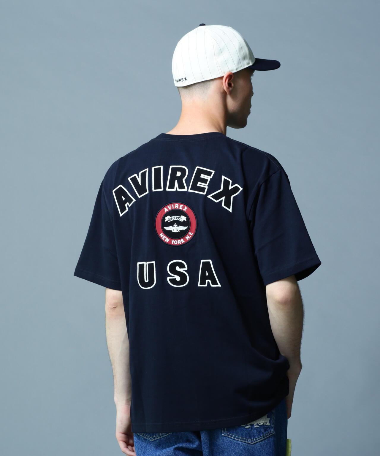 VARSITY LOGO T恤 2.0 / AVIREX / 阿維雷克斯