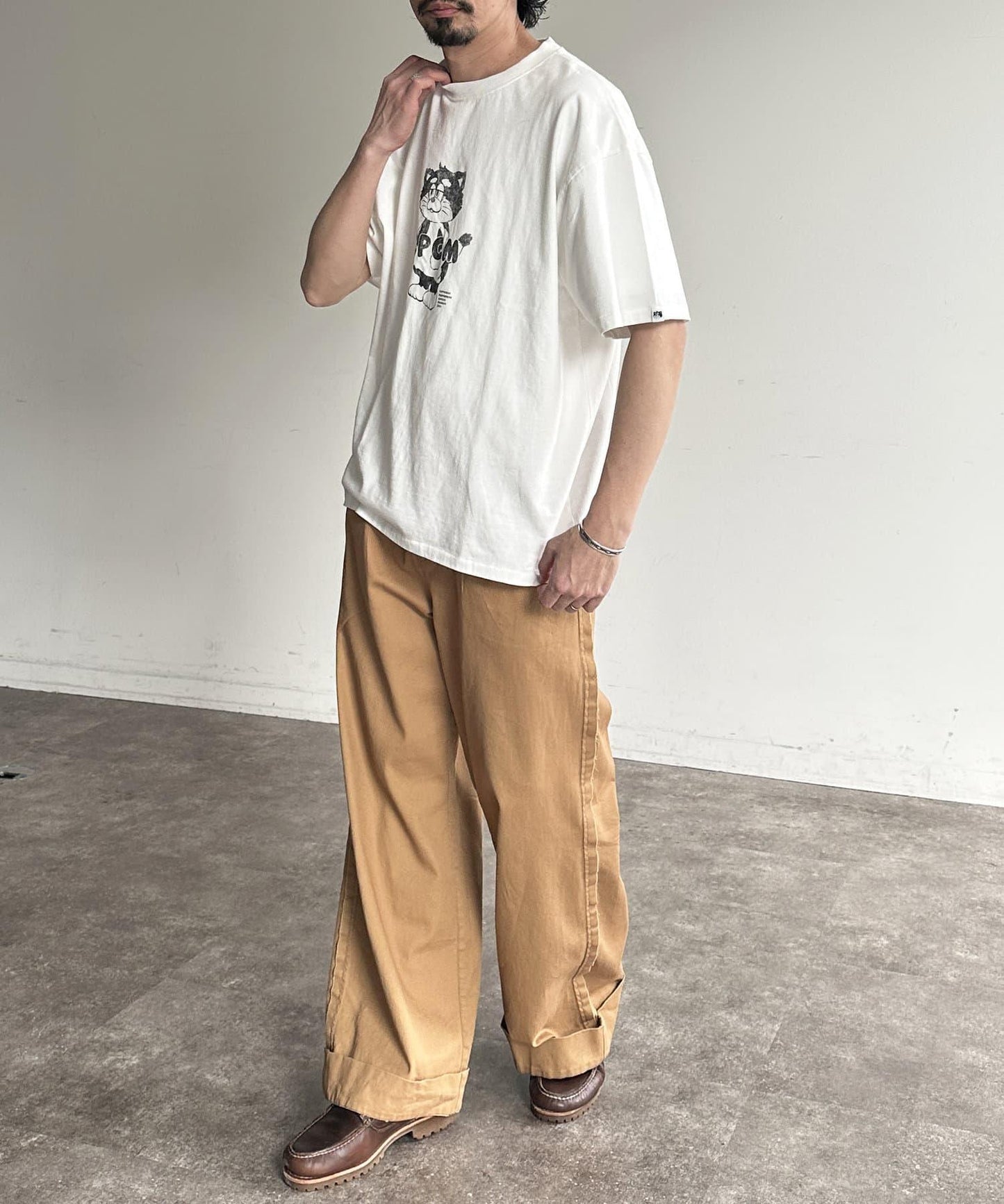CPCM吉祥物印花T-shirt