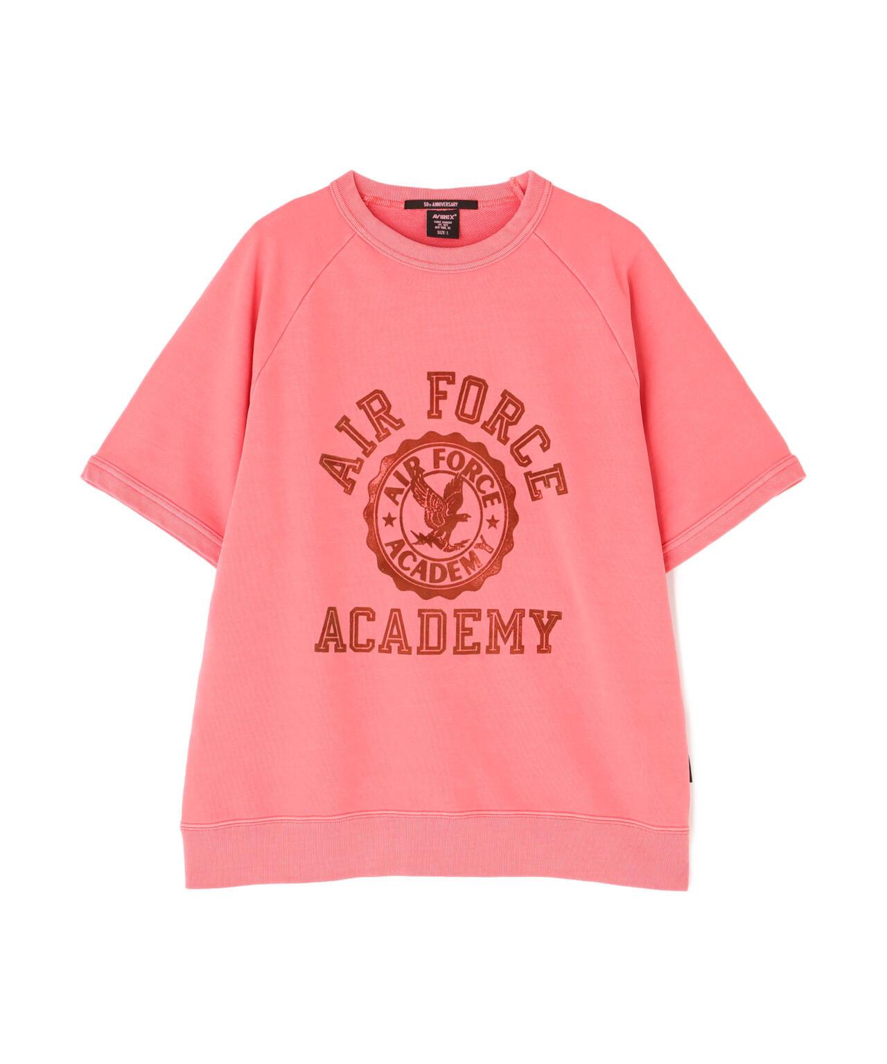 SWEAT T-SHIRT "USAFA" / 短袖運動衫 / AVIREX / 阿維雷克斯