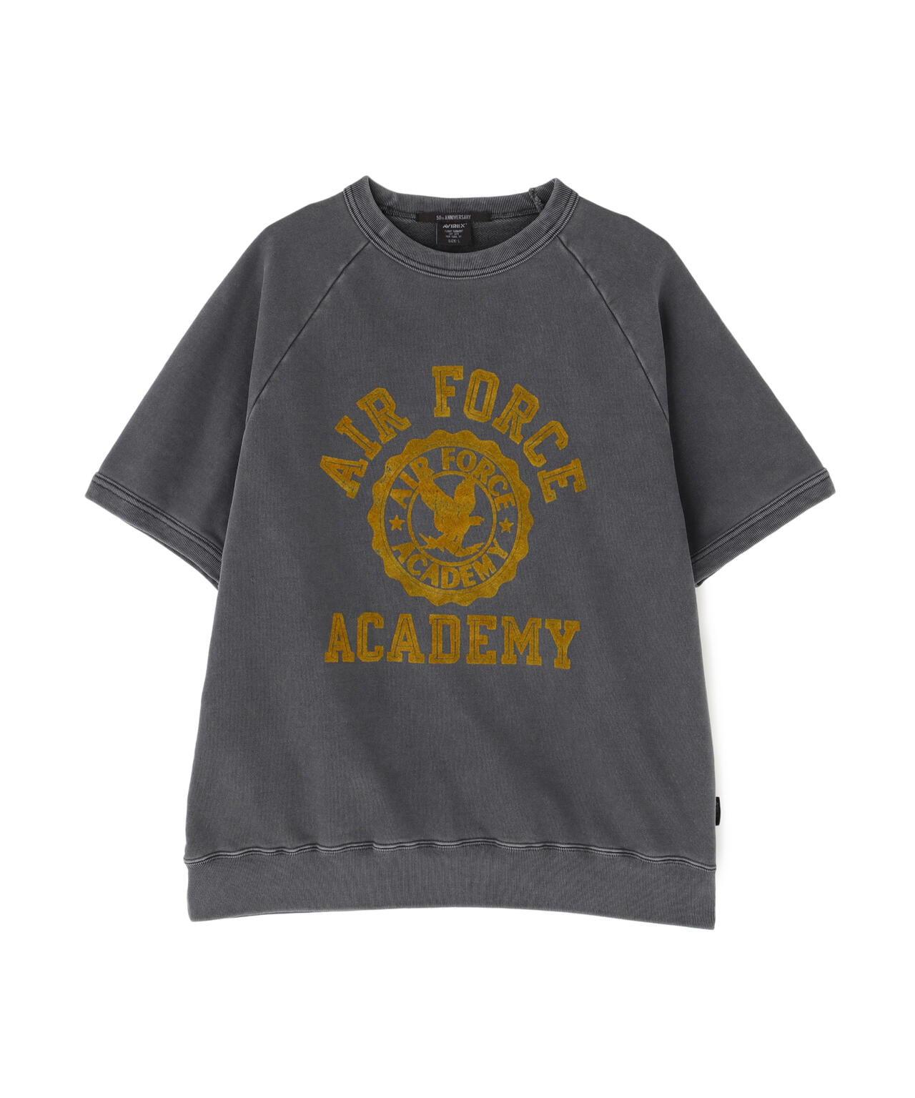 SWEAT T-SHIRT "USAFA" / 短袖運動衫 / AVIREX / 阿維雷克斯