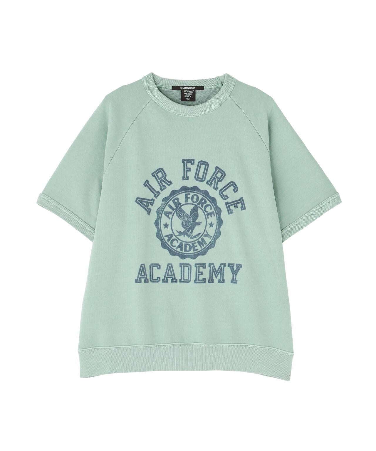 SWEAT T-SHIRT "USAFA" / 短袖運動衫 / AVIREX / 阿維雷克斯