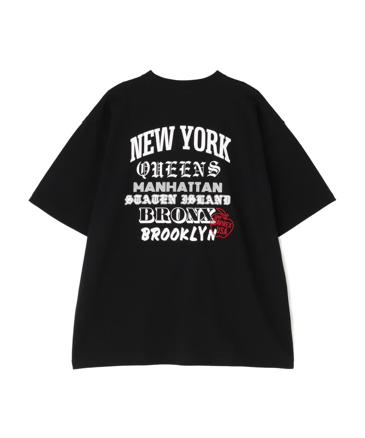BIG APPLE T-SHIRT / 大蘋果半袖T恤 / AVIREX / 阿維雷克斯