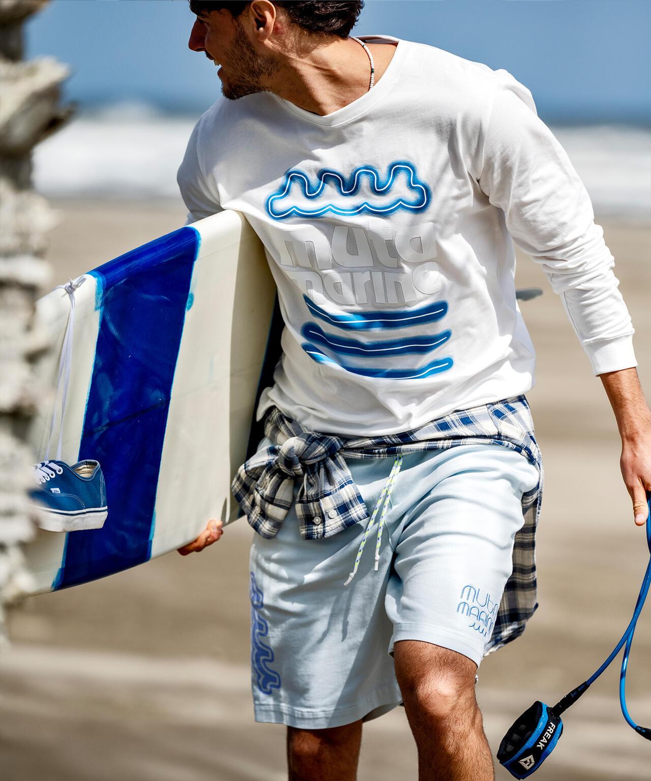 muta MARINE×CHORD/海洋風格聯名/短褲