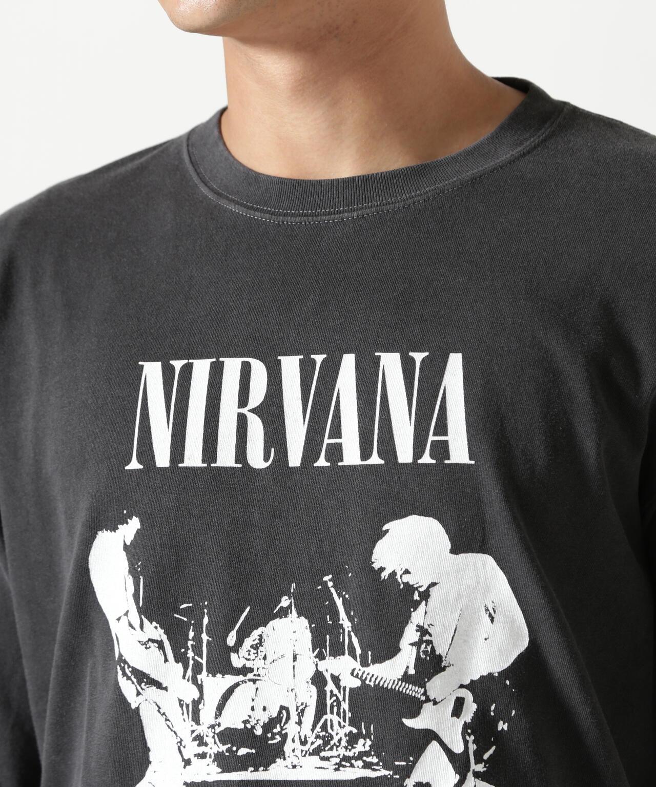 NIRVANA/涅槃/LIVE L/S TEE/聯名長袖T恤