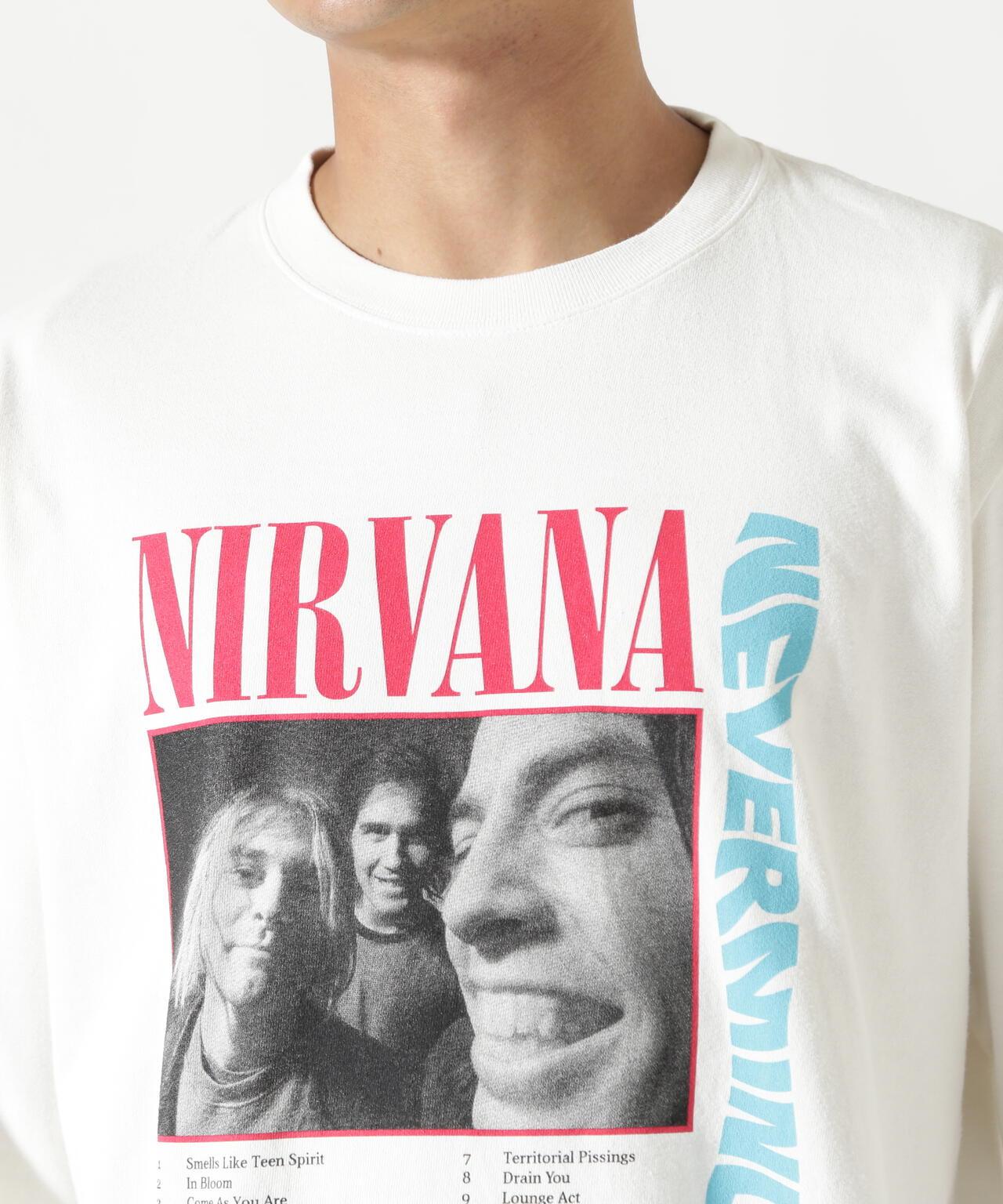 NIRVANA/涅槃/NEVERMIND 長袖T恤/合作款T-shirt
