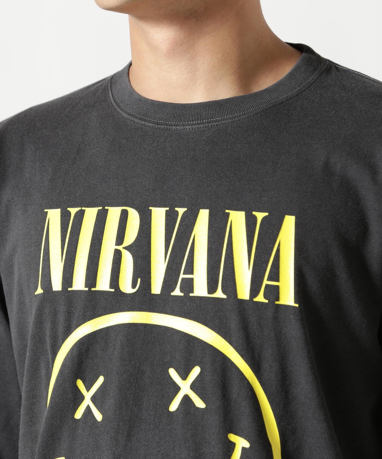 NIRVANA/涅槃/微笑長袖T恤/合作款T-shirt
