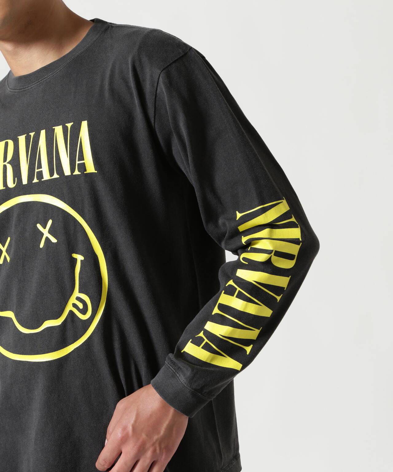 NIRVANA/涅槃/微笑長袖T恤/合作款T-shirt