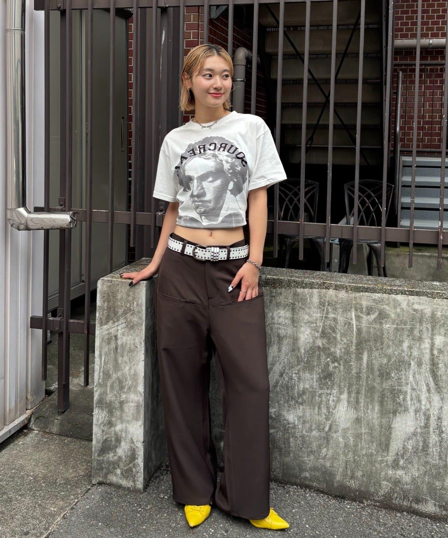 【3尺碼】斜口袋休閒褲