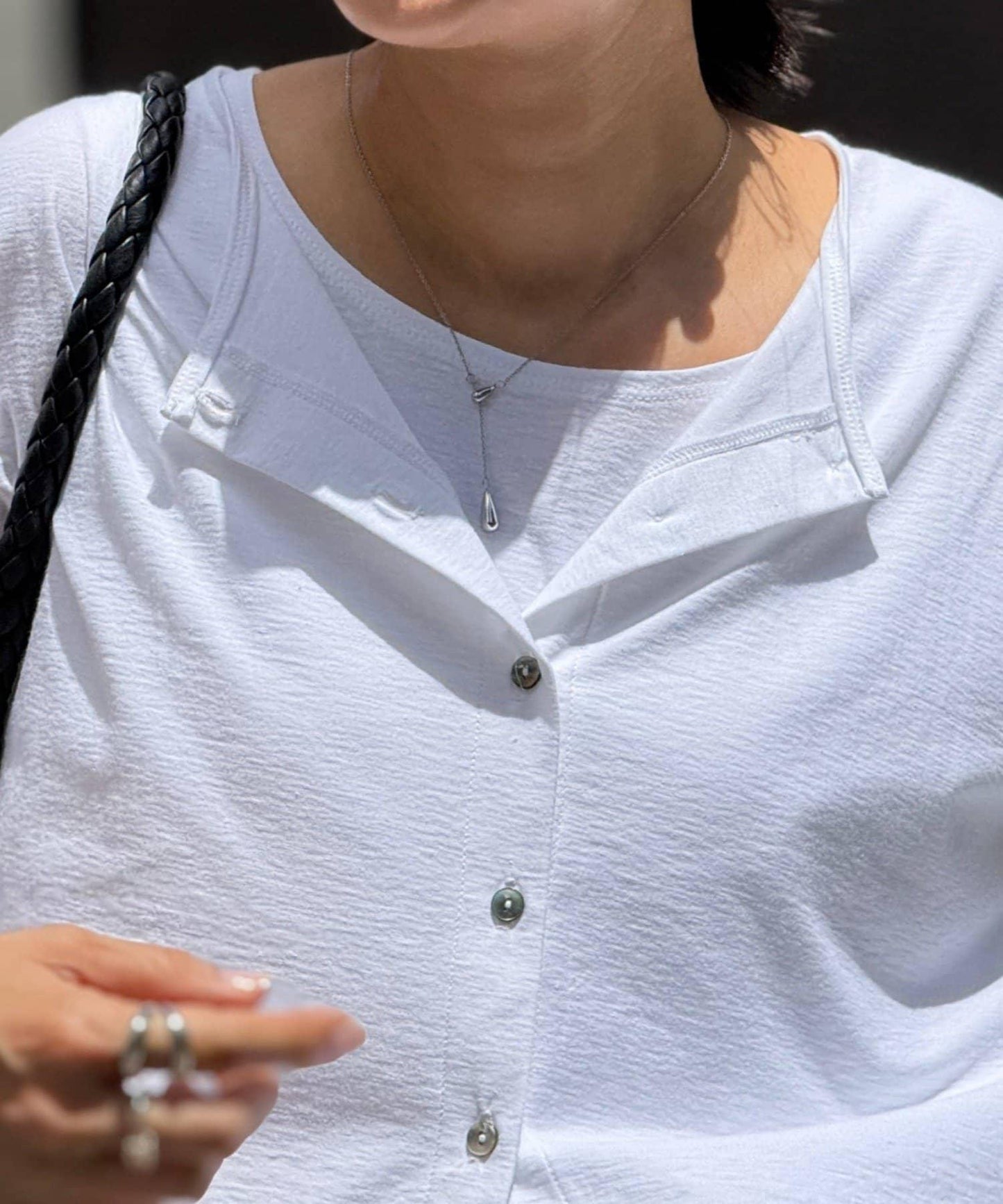 條紋棉背心