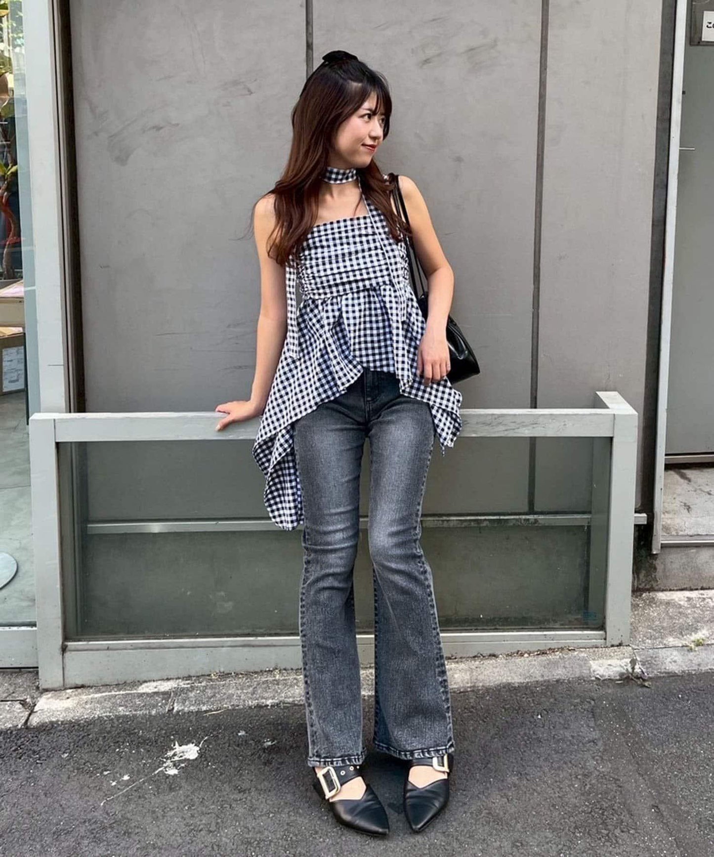 吊帶露臍裝配項鍊