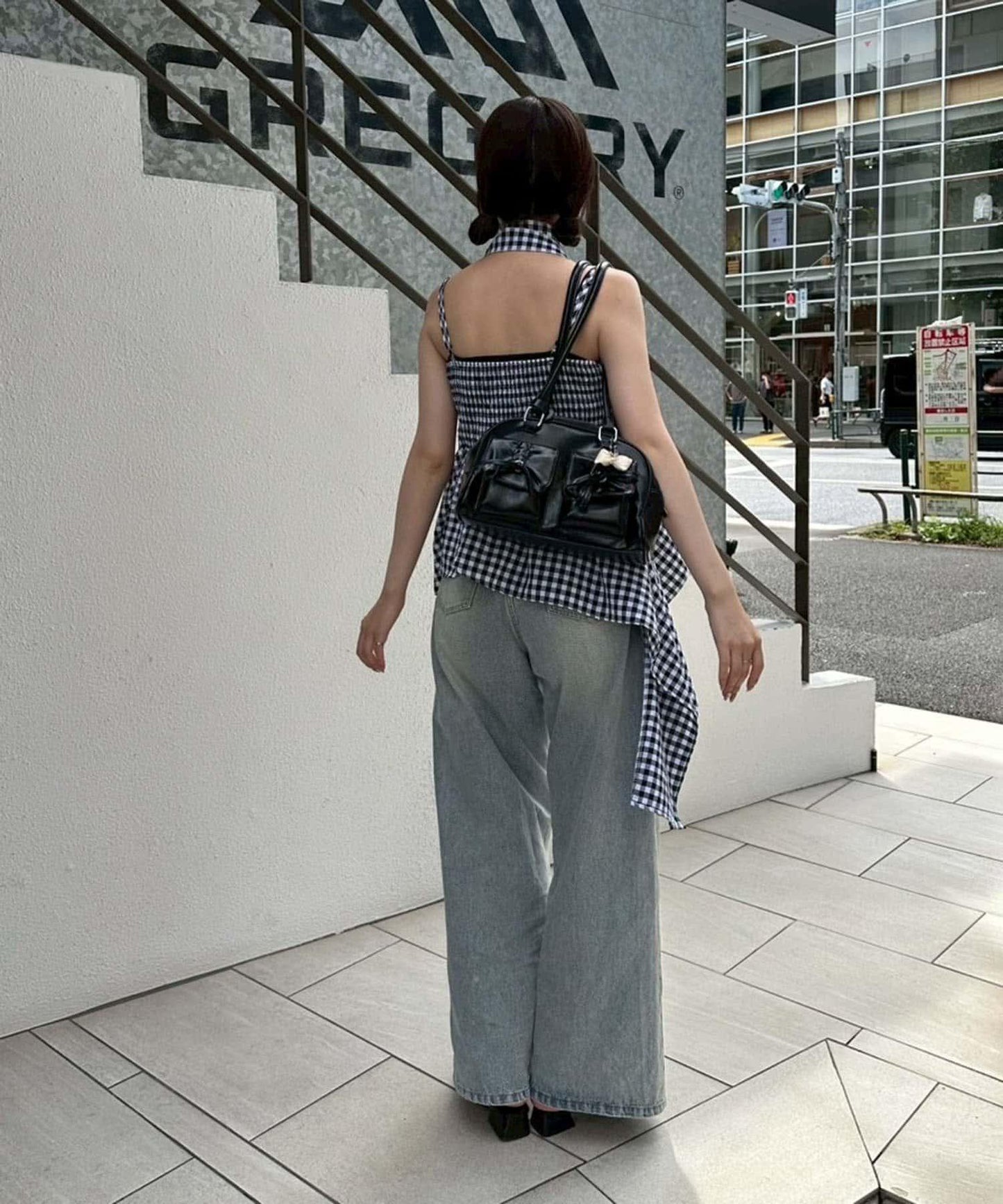 吊帶露臍裝配項鍊