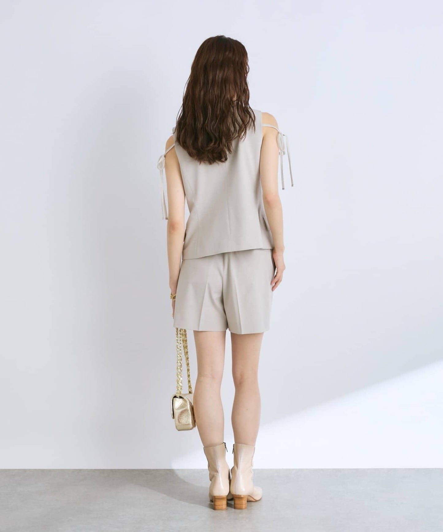 【套裝可·時尚可愛】T/R流行平紋短褲