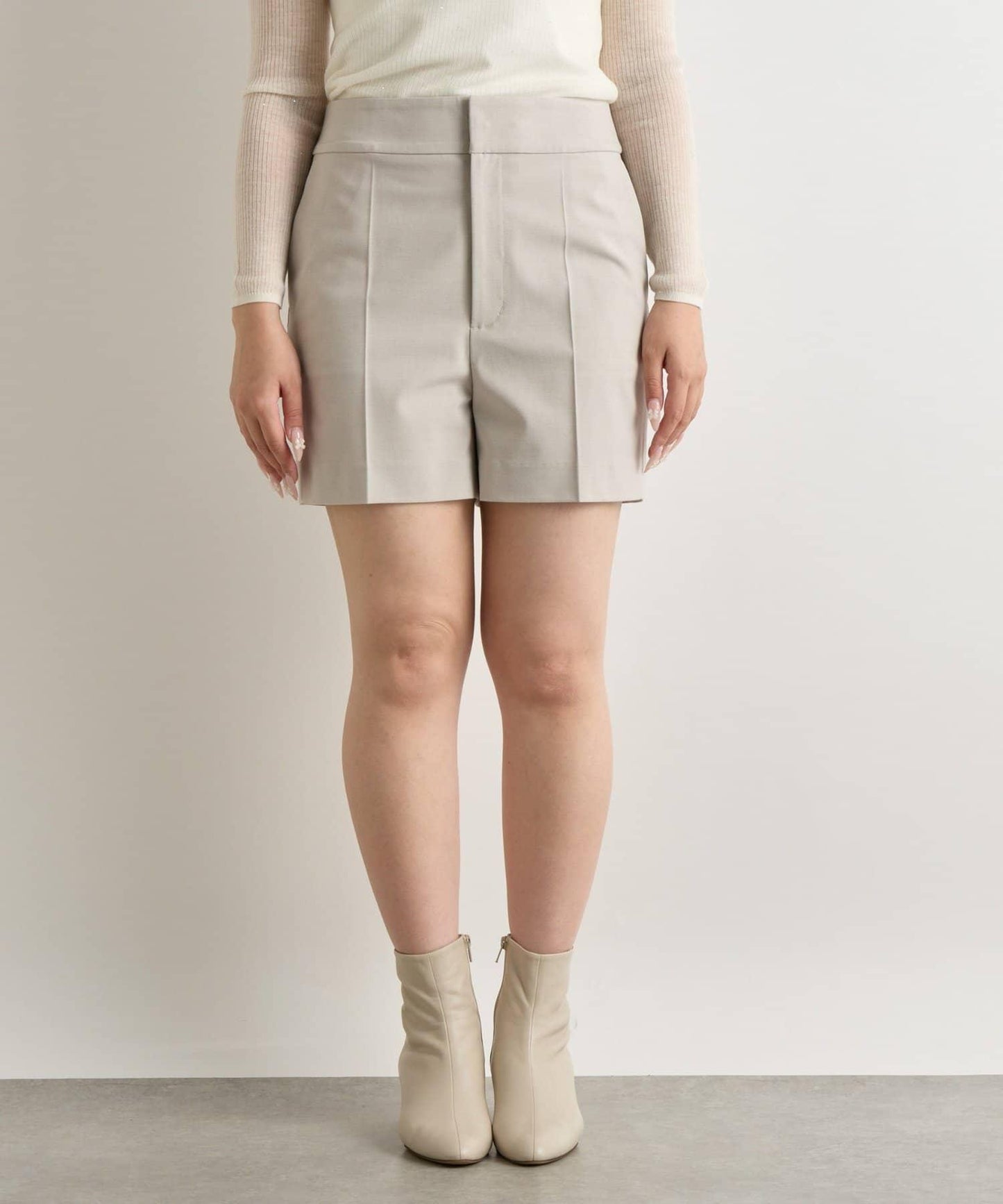 【套裝可·時尚可愛】T/R流行平紋短褲