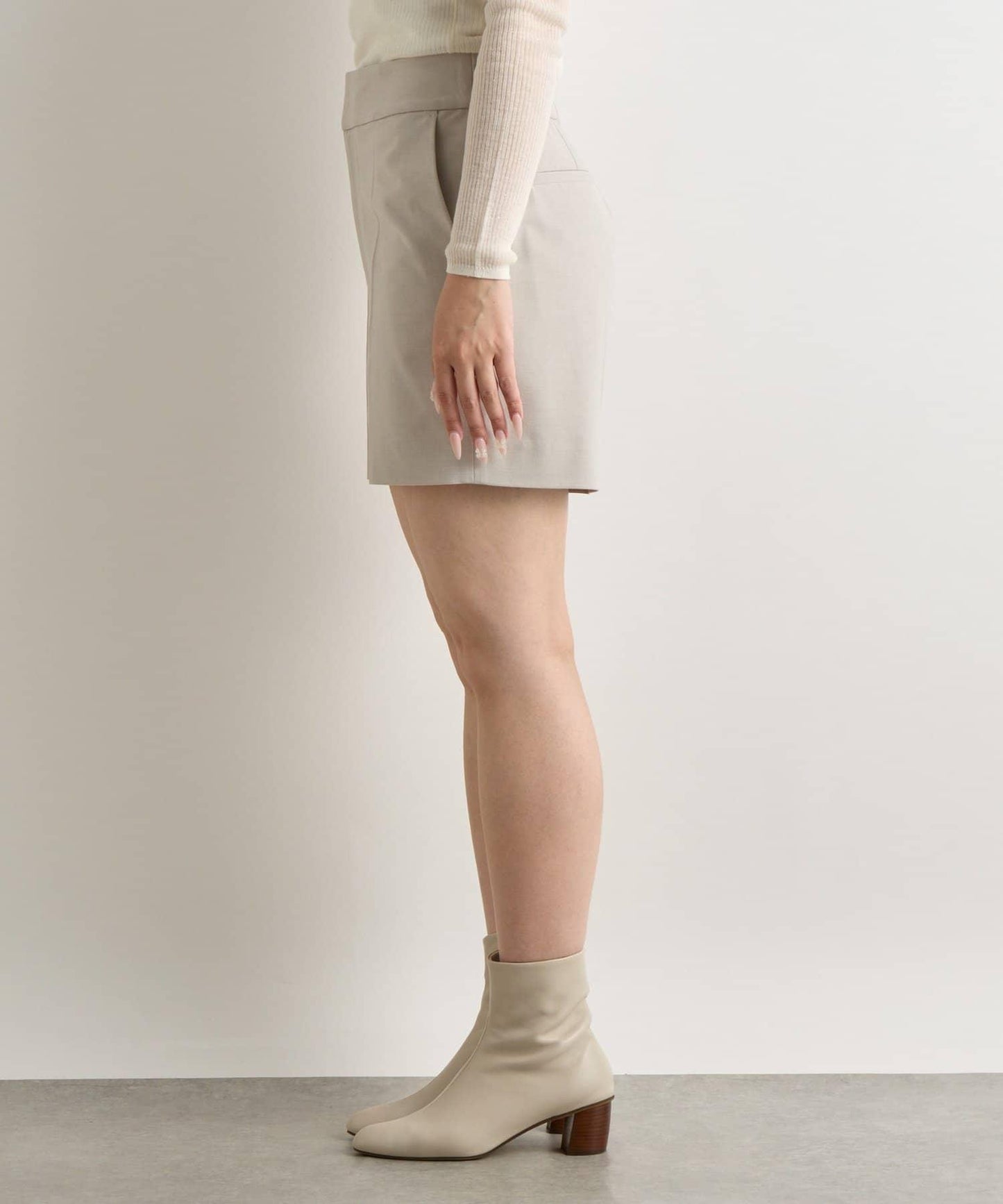 【套裝可·時尚可愛】T/R流行平紋短褲