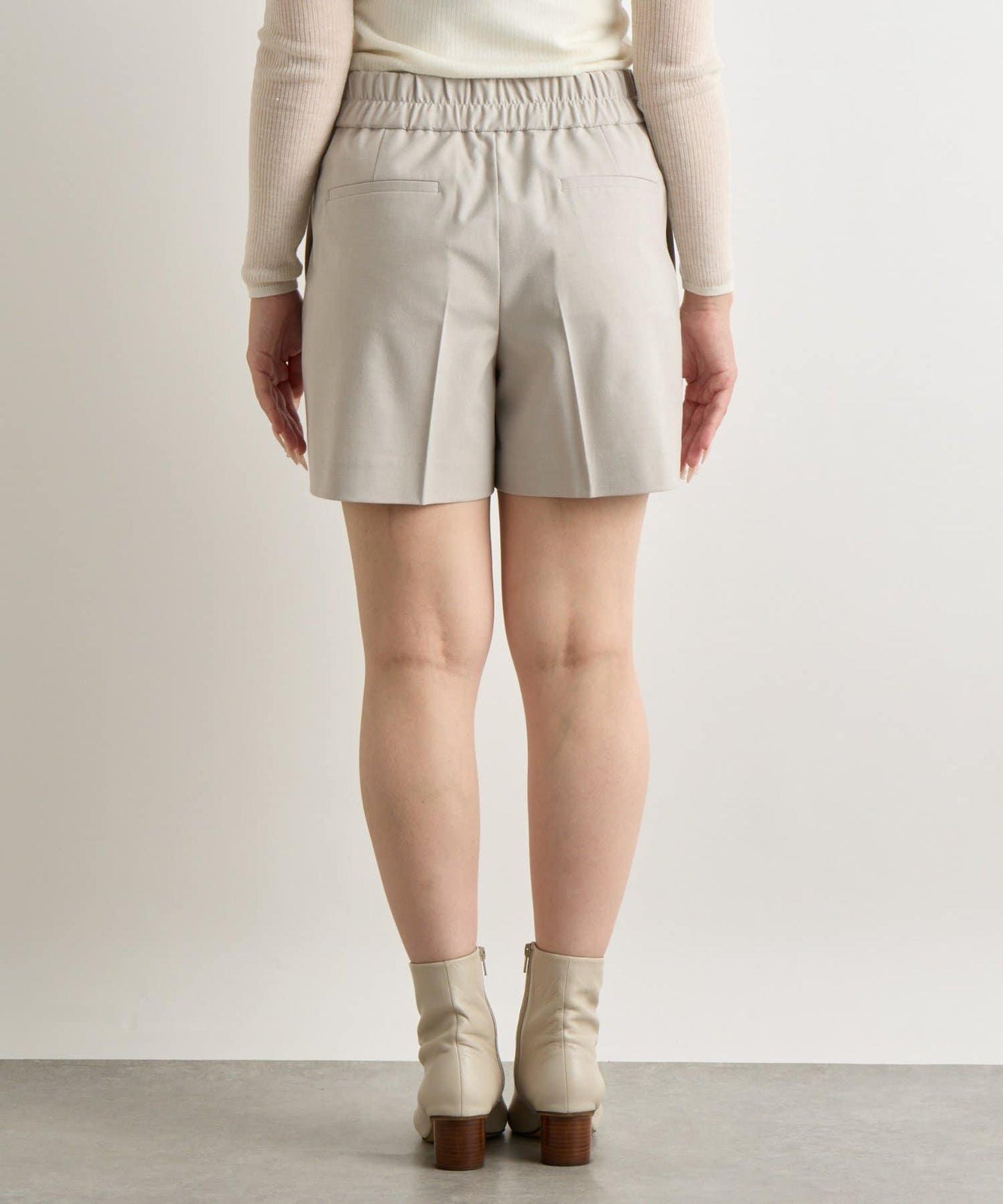 【套裝可·時尚可愛】T/R流行平紋短褲