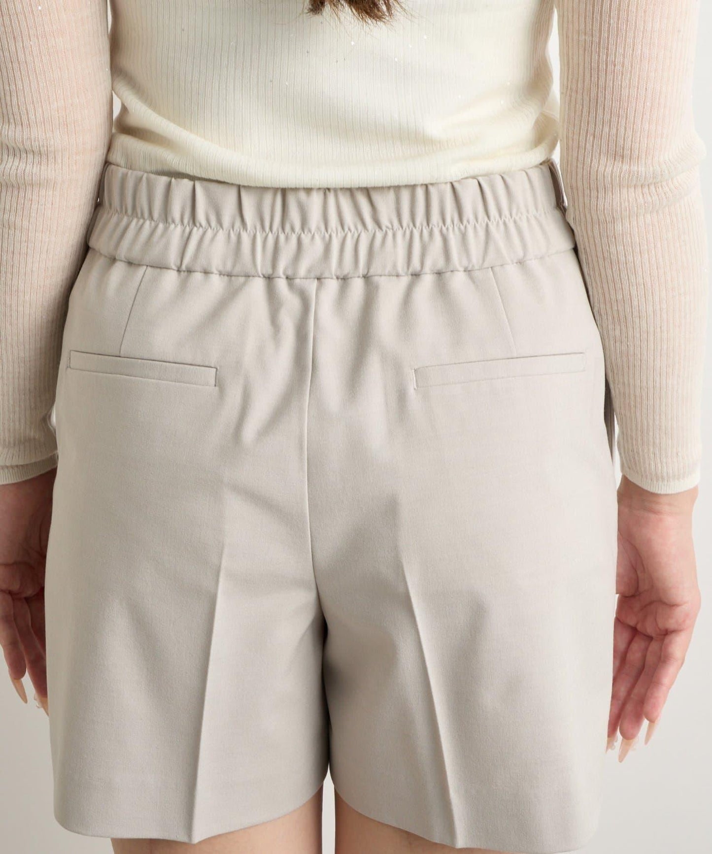 【套裝可·時尚可愛】T/R流行平紋短褲