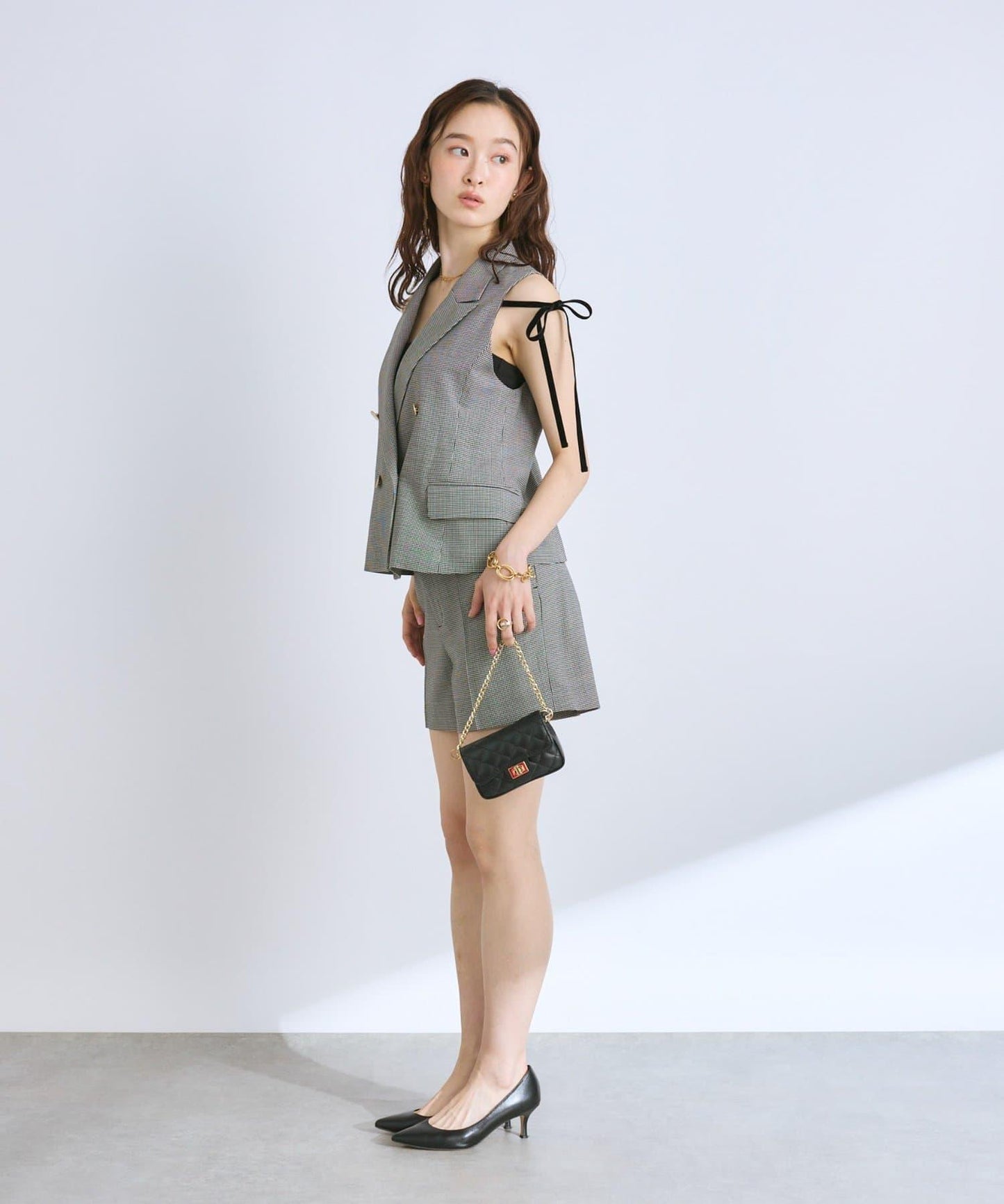 【套裝可·時尚可愛】T/R流行平紋短褲