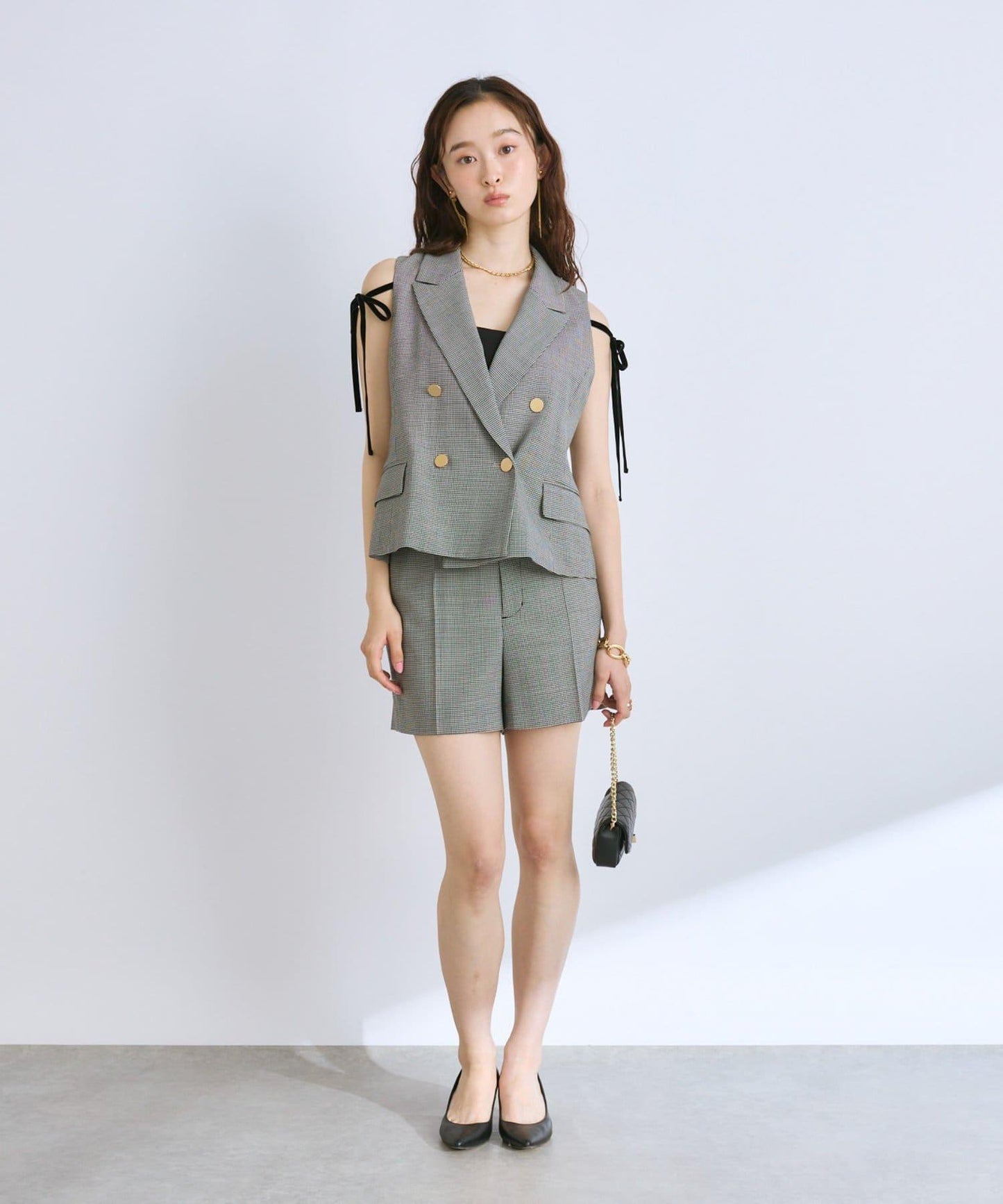 【套裝可·時尚可愛】T/R流行平紋短褲