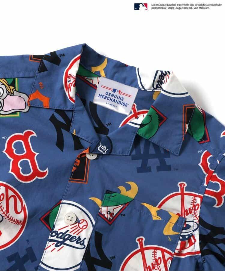 MLB 總紋襯衫