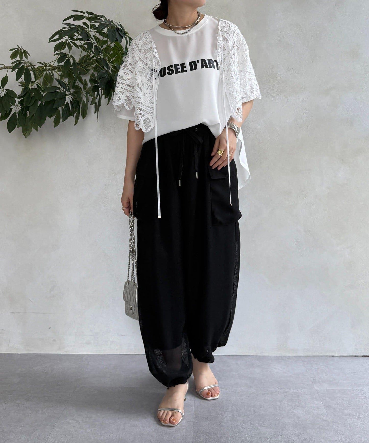 【WEB限定】メッシュカーゴパンツ