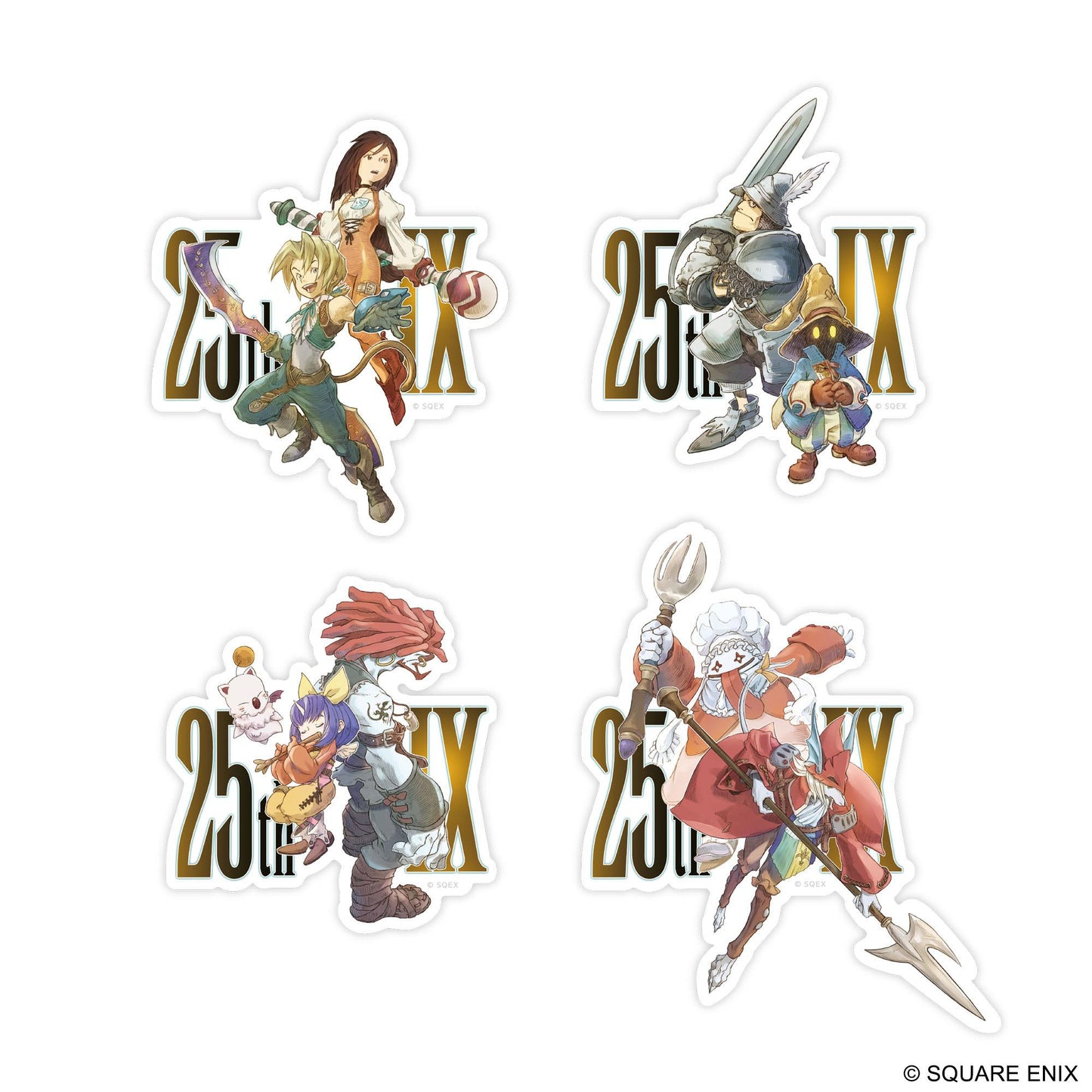 最終幻想IX_25週年紀念版 貼紙套裝