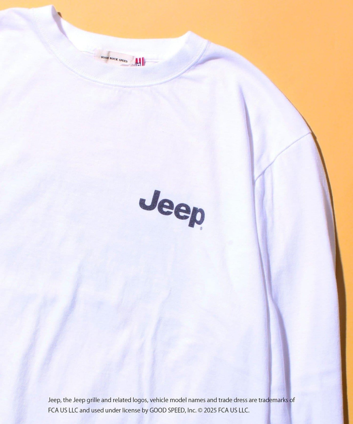 【GOOD ROCK SPEED】Jeep®後背印花長袖T恤