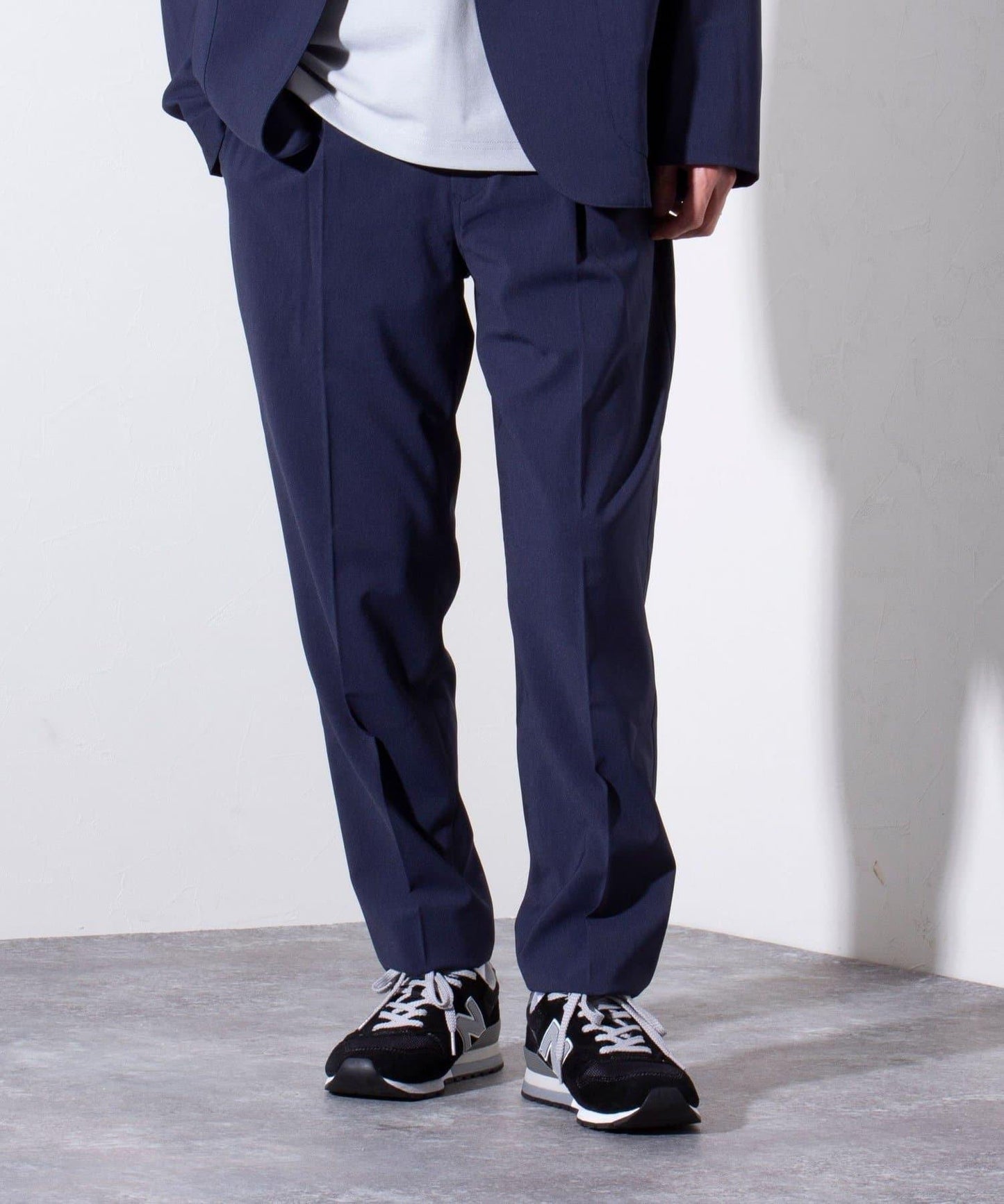 【GLOSTER】COOLMAX滌綸休閒褲 寬鬆褲