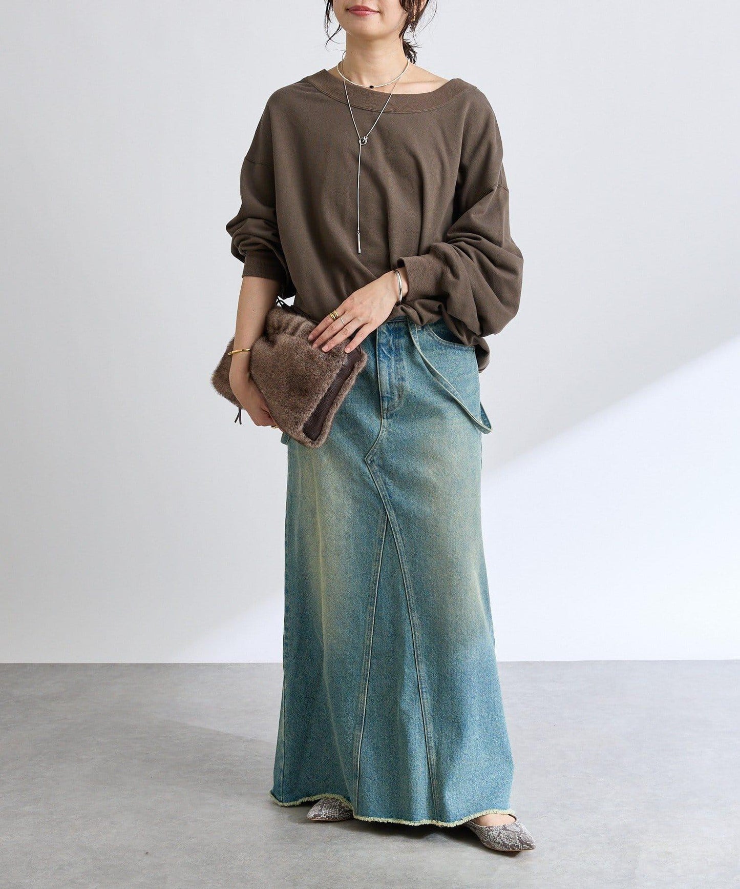 【提升季節氛圍】假毛繩提包