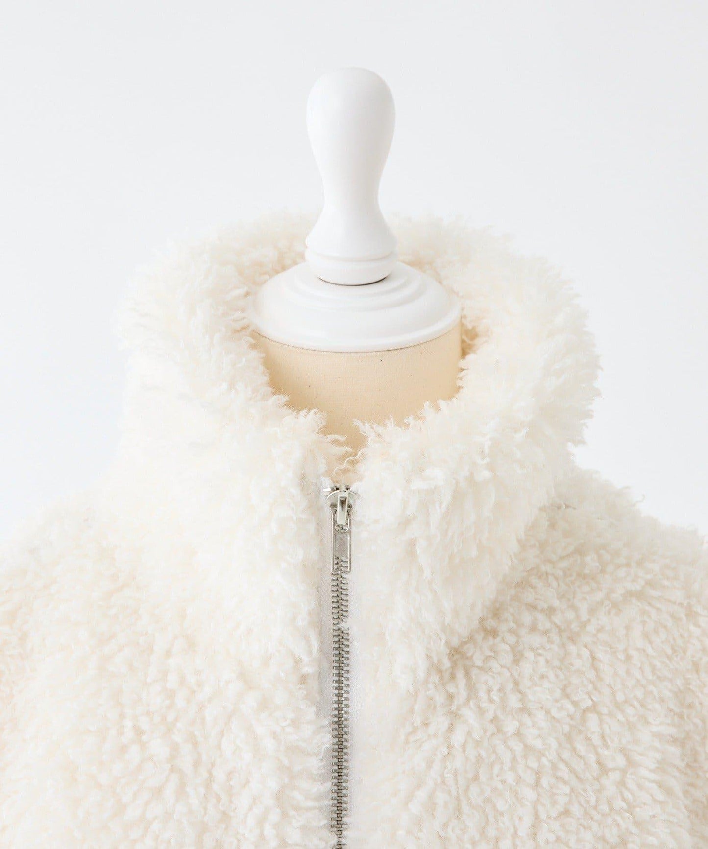 【復古款】蝴蝶結毛絨夾克/可拆卸蝴蝶結