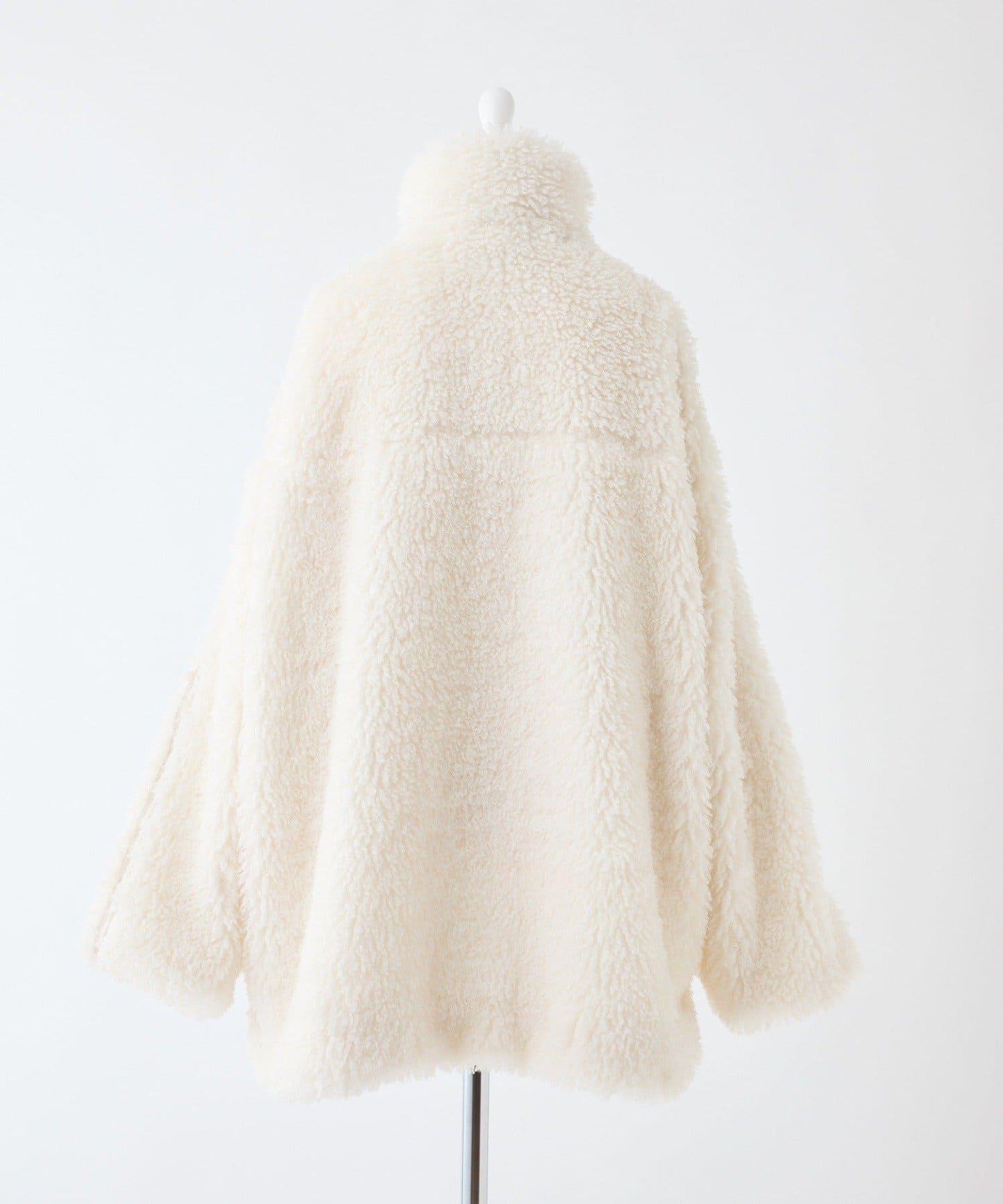 【復古款】蝴蝶結毛絨夾克/可拆卸蝴蝶結