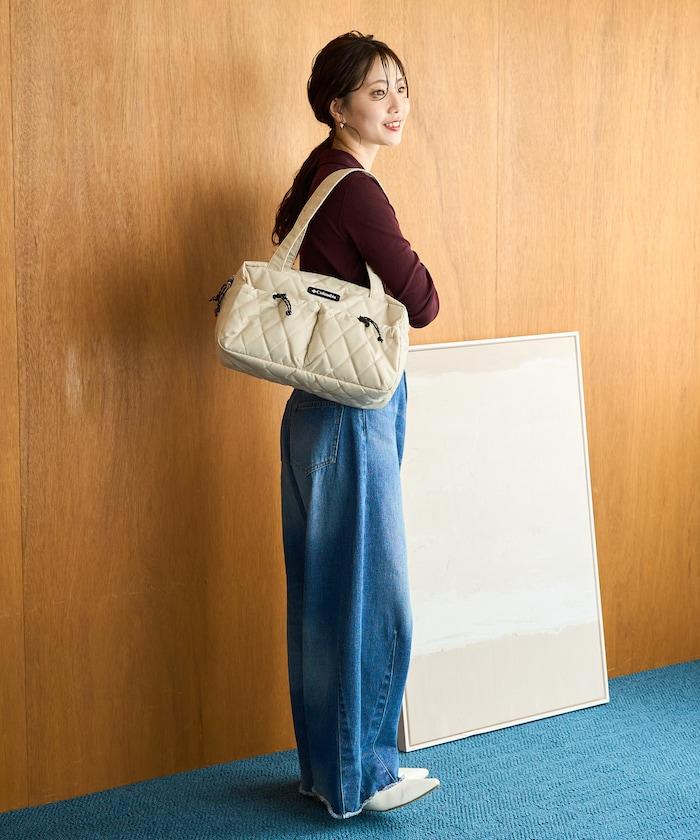 別注 キルティング スクエア コード ポケット バッグ【限定展開】