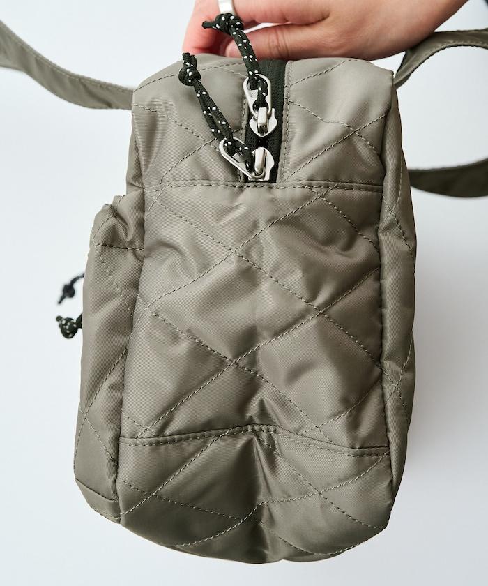 別注 キルティング スクエア コード ポケット バッグ【限定展開】