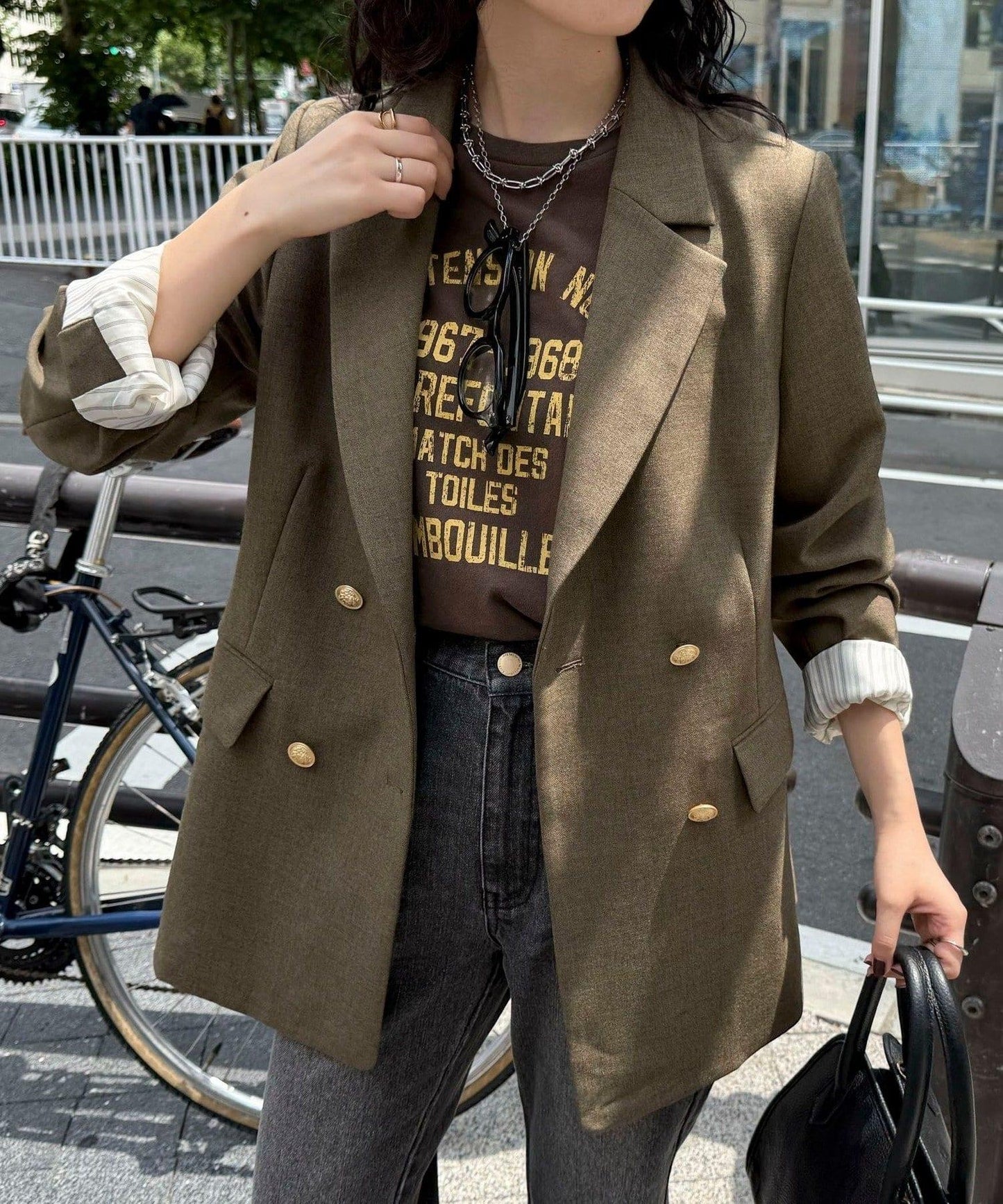 雙排扣西裝外套