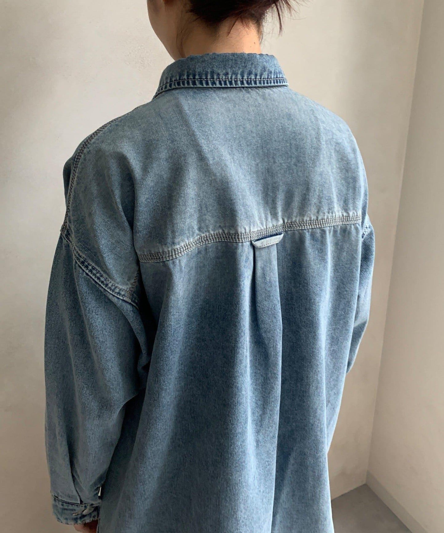 二手加工牛仔襯衫