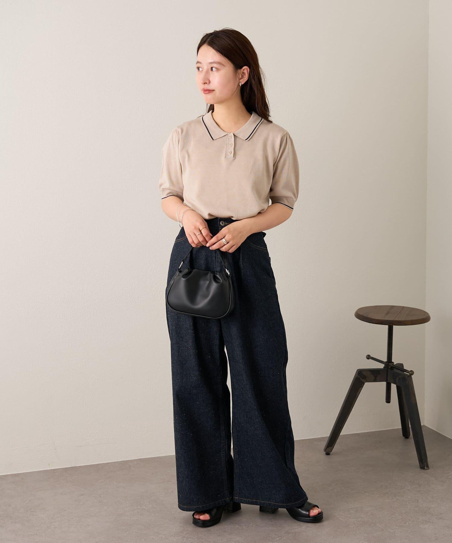 B線針織polo