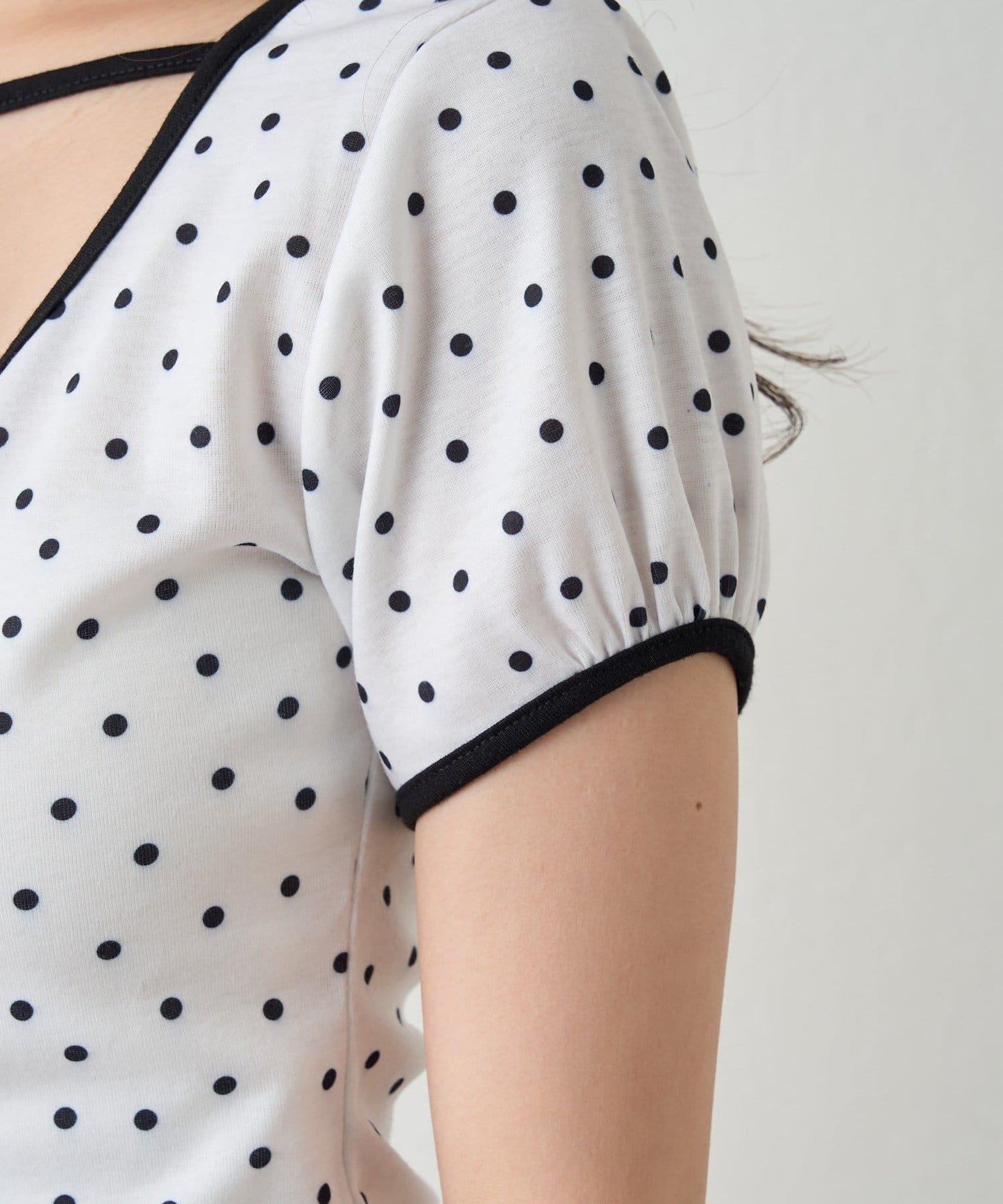 mline 圓點蝴蝶結設計 T恤