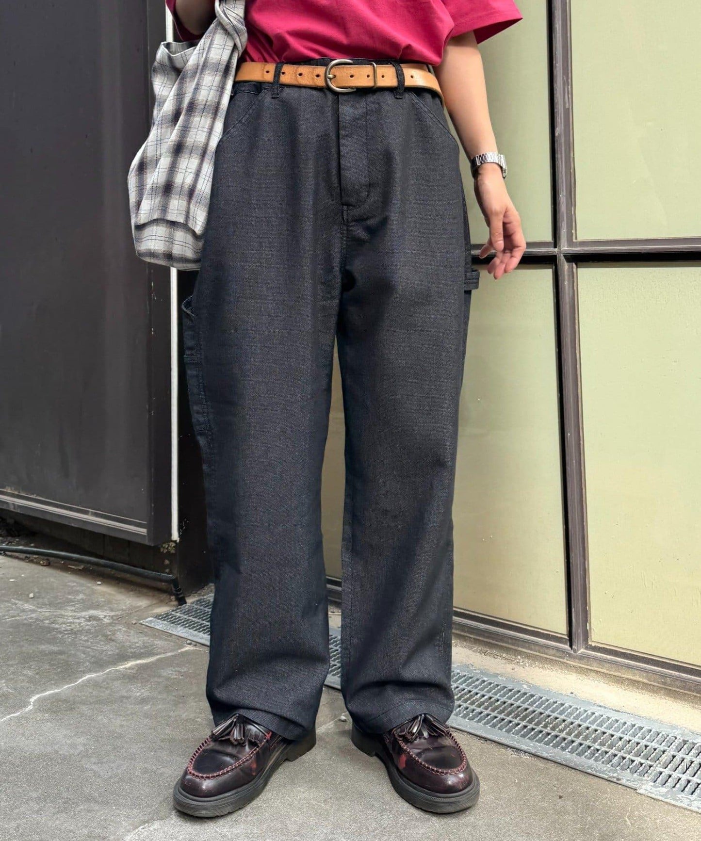【夏季清涼◎】【TYPYDENIM】網眼牛仔工裝褲