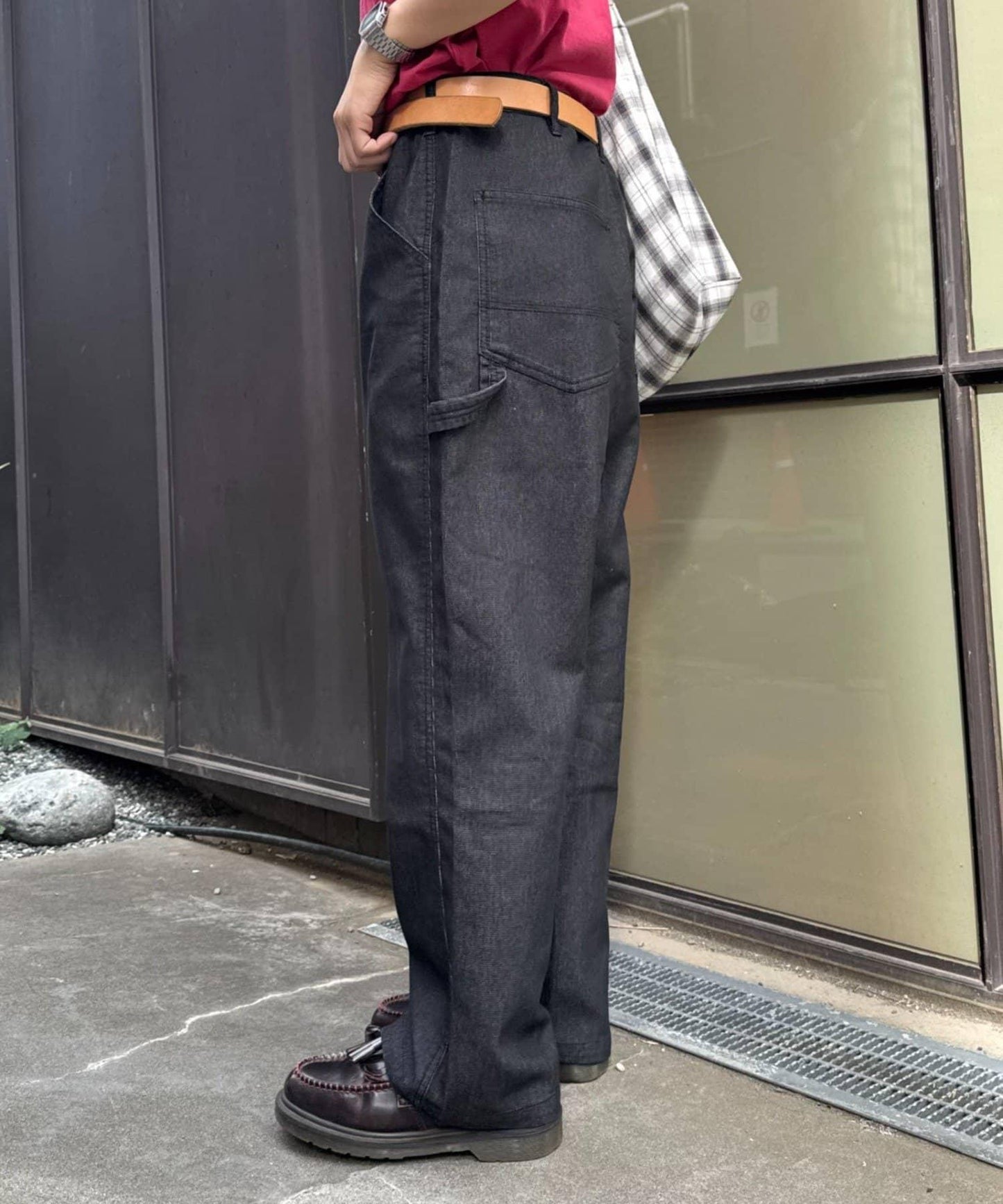 【夏季清涼◎】【TYPYDENIM】網眼牛仔工裝褲