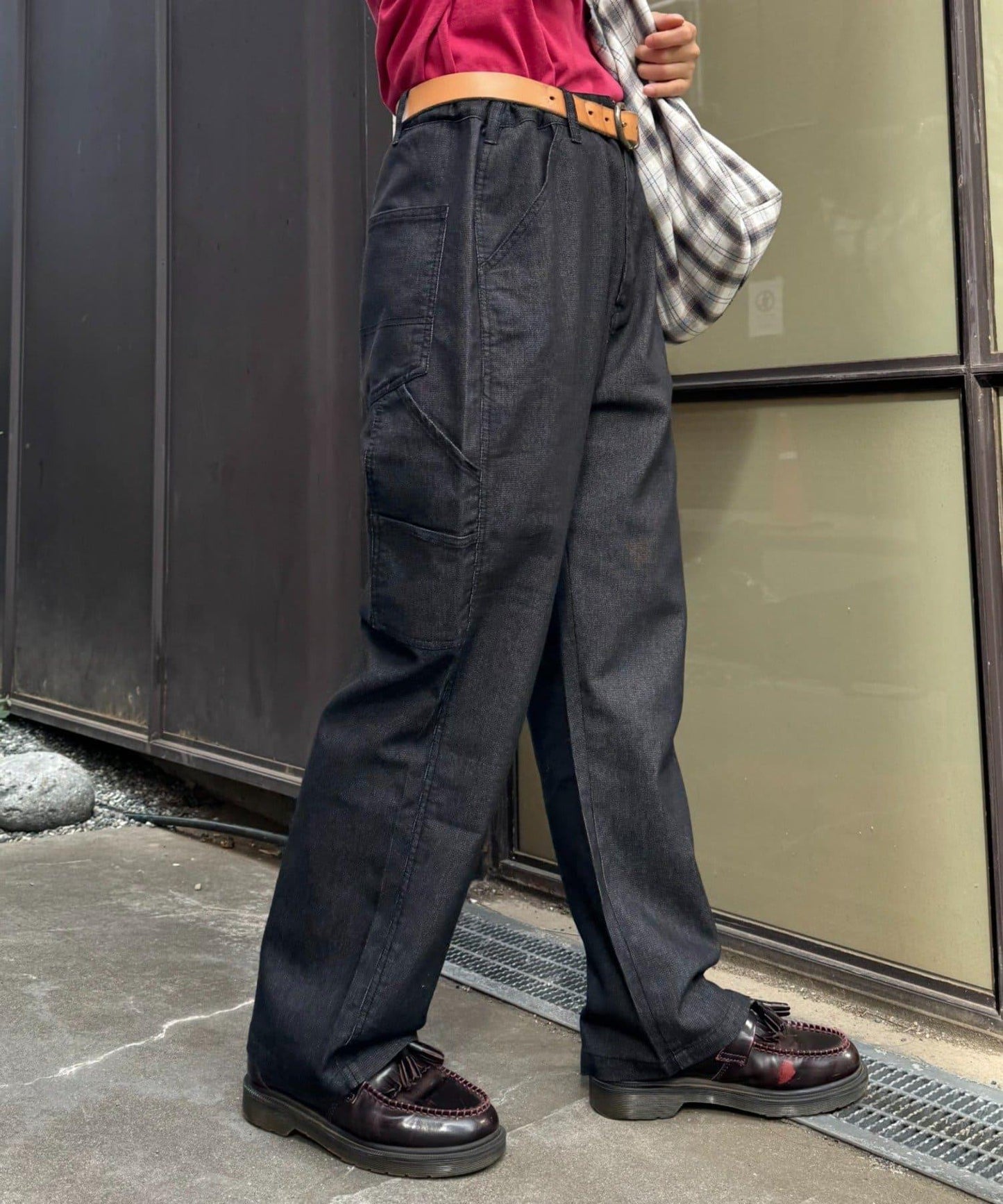 【夏季清涼◎】【TYPYDENIM】網眼牛仔工裝褲