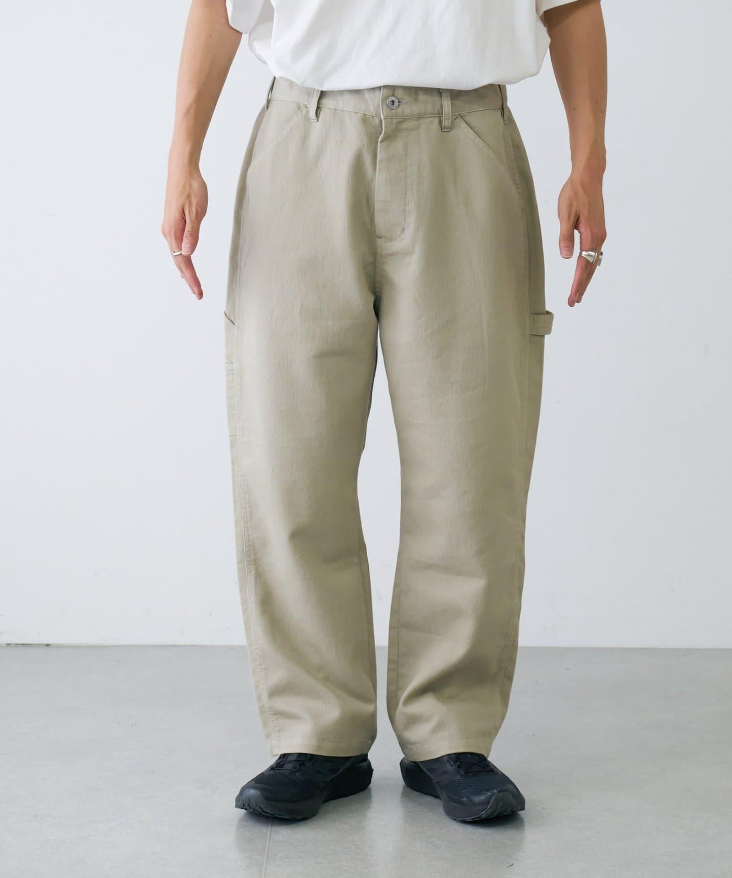 【夏季清涼◎】【TYPYDENIM】網眼牛仔工裝褲