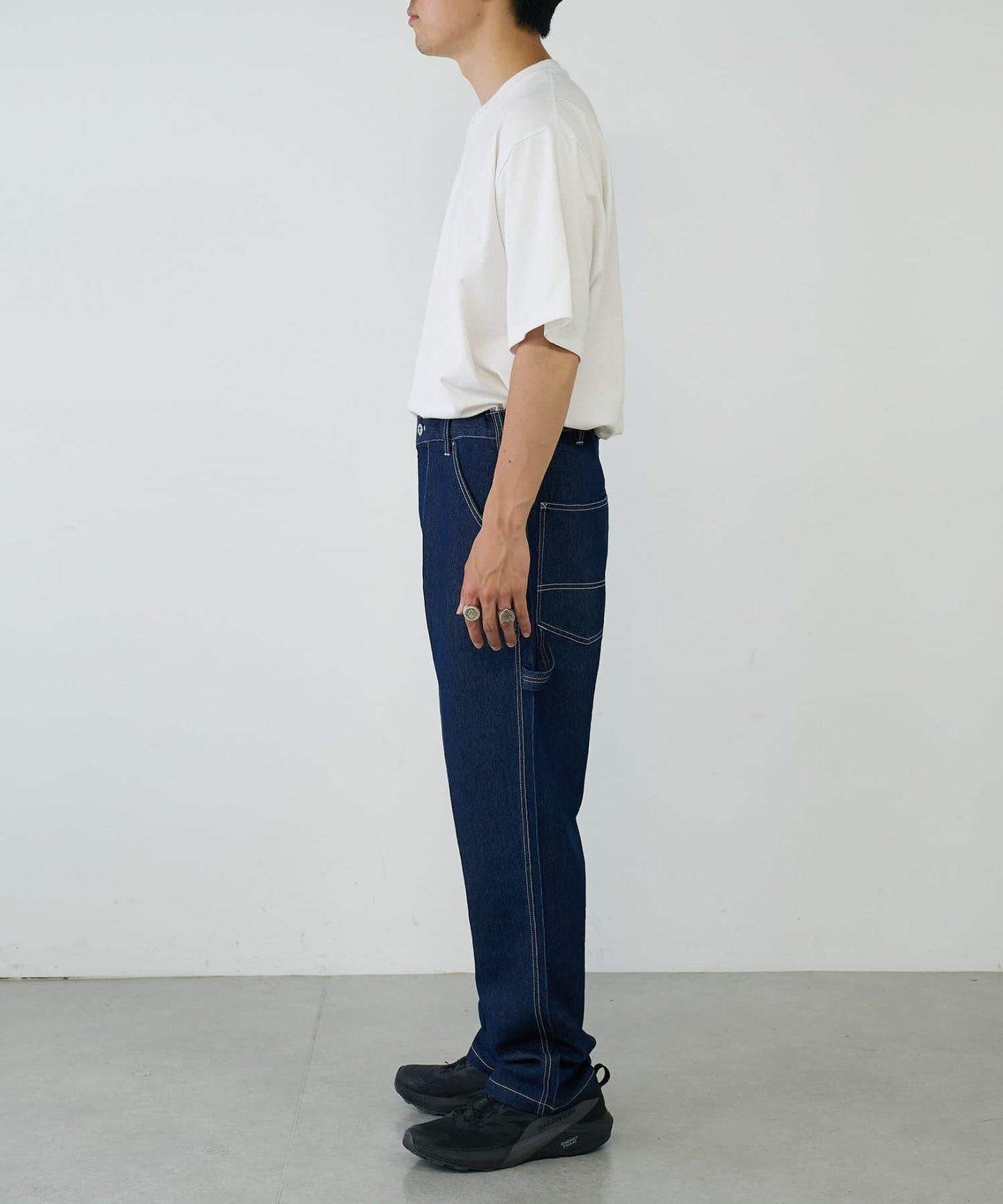 【夏季清涼◎】【TYPYDENIM】網眼牛仔工裝褲