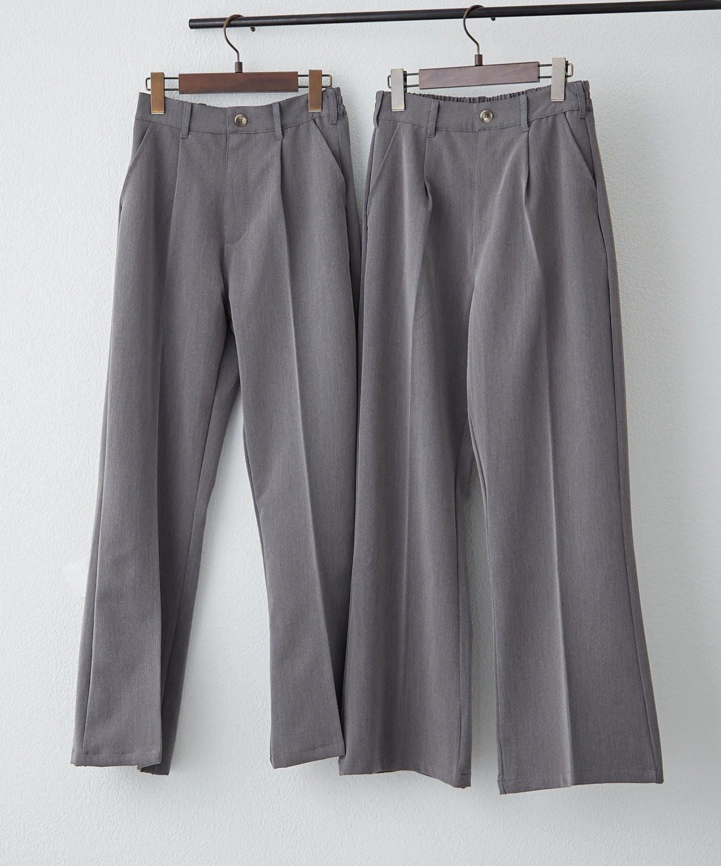 【M/L尺碼展開】修身基礎喇叭褲