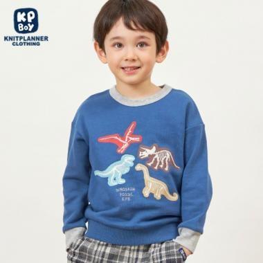 KPBOY 恐龍化石刺繡衛衣(80~130)