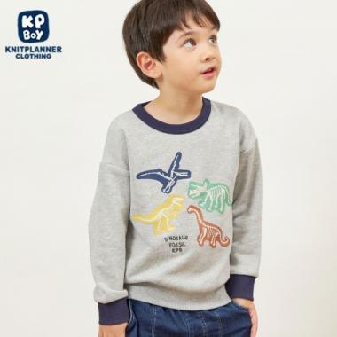 KPBOY 恐龍化石刺繡衛衣(80~130)