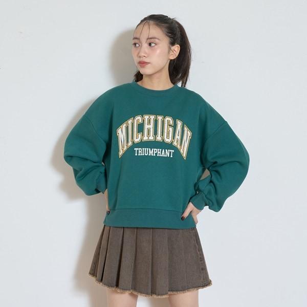 【GOODPRICE】加絨學院風套頭衫