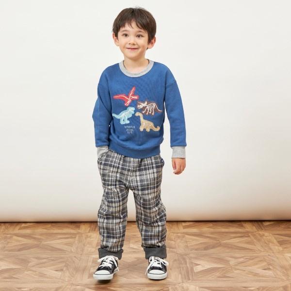 KPBOY 恐龍化石刺繡衛衣(80~130)